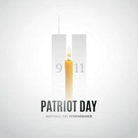 patriot dag banner vektor