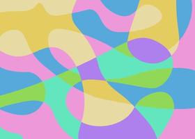 bakgrund abstrakt flytande flytande färgglada pastell vektor