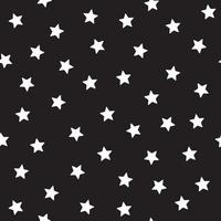 Sterne schwarz-weiß nahtlose Muster Vektorgrafiken zum Drucken auf Stoffen, Hemden, Textilien und Tischdecken. vektor