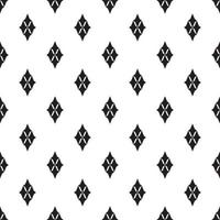 Vektor geometrische nahtlose Muster mit Schwarz und Weiß. moderner, stilvoller Sternenhintergrund. gut für Tapeten, Poster, Webseitendesign, Oberflächendesign, Geschenkpapier, Stoff usw.