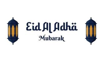 eid al adha webbanner. eid al adha grußkarten. vektor