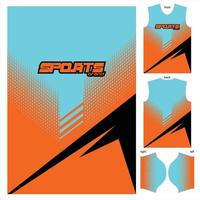 abstrakt t-shirt jersey mönster design redo att skriva ut för fotboll, fotboll, esport, racing, cykelsport redo att trycka tyg plagg vektor