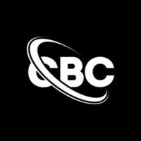 cbc logotyp. cbc brev. cbc brev logotyp design. initialer cbc logotyp länkad med cirkel och versaler monogram logotyp. cbc typografi för teknik, företag och fastighetsmärke. vektor