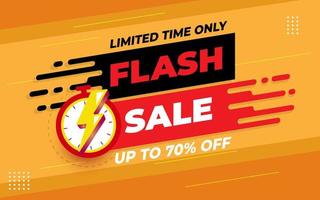 flash rea banner mall för online butik marknadsföring vektor