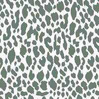abstraktes Leopardenfell-Vektor nahtloses Muster. unregelmäßige Pinselflecken und Hintergründe. abstrakter Wildtierhautdruck. einfaches unregelmäßiges geometrisches Design. vektor