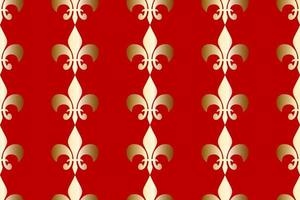 royal heraldiska liljor seamless mönster tyg tryck vektor