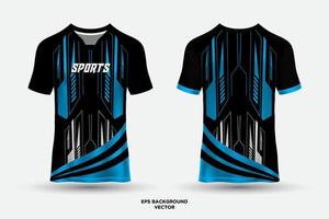 underbar och modern t-shirt sport abstrakt tröja lämplig för racing, fotboll, spel, motocross, spel, cykling. vektor