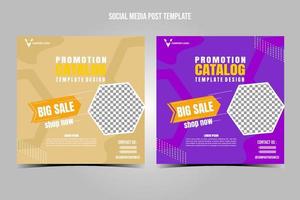 banner mall design för sociala medier. broschyr eller inlägg eller affisch vektor