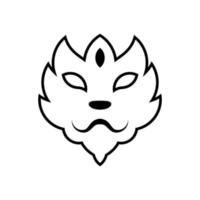 Löwe-Logo-Vektor-Symbol kostenloser Vektor