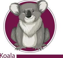 Koala-Vektortierkunst vektor