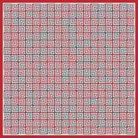 röd grå form geometriska mönster vektor