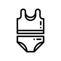 Symbol für den Stil der Schwimmanzuglinie. Vektorillustration für Grafikdesign, Website, App vektor