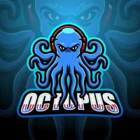 Oktopus-Maskottchen-Design vektor