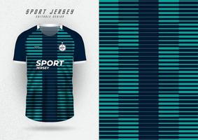 hintergrundmodell für sporttrikot, trikot, laufshirt, dunkelgrüne streifen. vektor