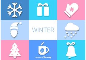 Vektor Winter Icons