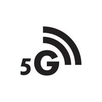 5g-Symbol-Vorlage-Vektor-Logo-Illustration vektor