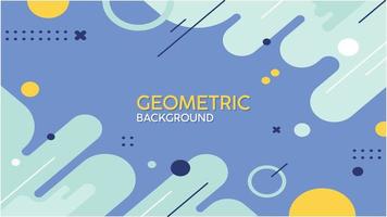geometriskt mönster abstrakt bakgrund med färgglada koncept vektor gratis