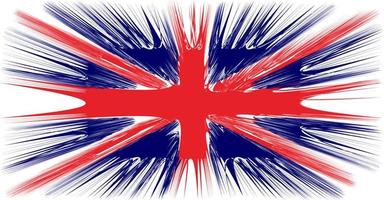 Storbritannien, Storbritanniens flagga, Storbritanniens flagga vektor