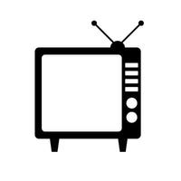 TV-Vektor-Symbol vektor