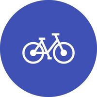 Fahrrad-Kreis-Hintergrund-Symbol vektor