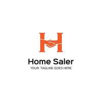 Home Saler Logo-Vorlage kostenloser Download vektor