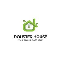 douster house logo vorlage kostenloser download vektor