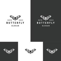 schmetterling logo symbol design vorlage vektor illustration