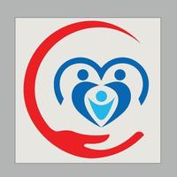 medicinsk logotyp hälso-och sjukvård ikon sjukhus vektor
