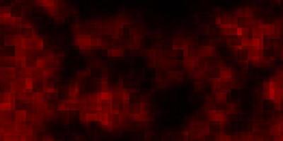 mörk röd vektormall med rektanglar. vektor