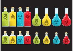 Gift-Flaschen-Vektoren