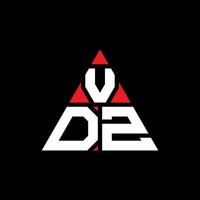 vdy-Dreieck-Buchstaben-Logo-Design mit Dreiecksform. VDY-Dreieck-Logo-Design-Monogramm. vdy-Dreieck-Vektor-Logo-Vorlage mit roter Farbe. vdy dreieckiges Logo einfaches, elegantes und luxuriöses Logo. vektor