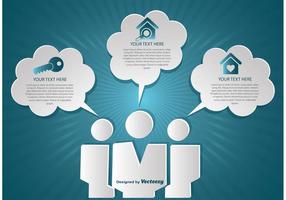 Immobilien Illustration vektor