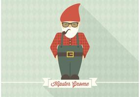 Freier Hipster Gnome Vektor