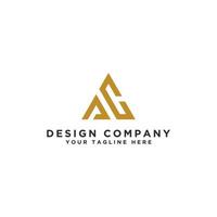 logotyp formgivningsmall, bokstaven ac. - vektor