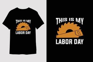 Labor Day t-shirt design vektor