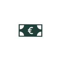 euro ikon vektor illustration formgivningsmall