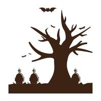 Halloween-Symbol-Vektor-Illustration-Design-Vorlage vektor