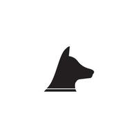 Hund-Symbol-Vektor-Illustration-Design-Vorlage vektor