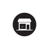 Shopping-Mall-Symbol-Vektor-Illustration-Design-Vorlage vektor