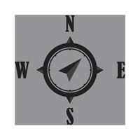 kompass logotyp vektor illustration formgivningsmall.