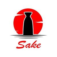 Sake-Logo-Vektor vektor