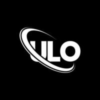 ulo-Logo. ul Brief. ulo-Buchstaben-Logo-Design. Initialen ulo-Logo verbunden mit Kreis und Monogramm-Logo in Großbuchstaben. ulo-typografie für technologie-, geschäfts- und immobilienmarke. vektor