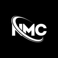 nmc logotyp. nmc brev. nmc bokstavslogotypdesign. initialer nmc logotyp länkad med cirkel och versaler monogram logotyp. nmc typografi för teknik, företag och fastighetsmärke. vektor