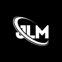 jlm-Logo. JLM-Brief. JLM-Brief-Logo-Design. Initialen jlm-Logo verbunden mit Kreis und Monogramm-Logo in Großbuchstaben. jlm Typografie für Technologie-, Geschäfts- und Immobilienmarke. vektor