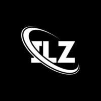 ilz-Logo. ilz-Brief. ilz-Brief-Logo-Design. Initialen ilz-Logo verbunden mit Kreis und Monogramm-Logo in Großbuchstaben. ilz Typografie für Technologie-, Business- und Immobilienmarke. vektor