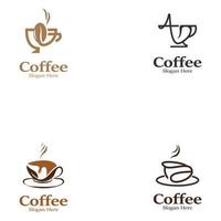 Kaffee-Logo-Bild. kreative vektordesign-ideenillustration vektor