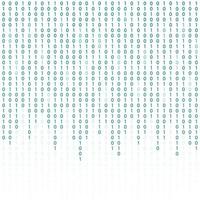 Matrix-Hintergrund. binäre Code-Matrix. Datentechnik. vektor