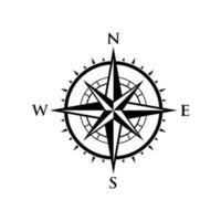 Kompass. Kompass-Symbol. Kompass-Icon-Vektor isoliert auf weißem Hintergrund. Modernes Kompass-Logo-Design, Kompass-Symbol einfaches Zeichen vektor