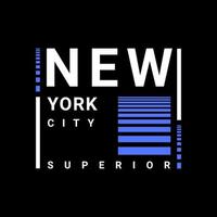 new york city skrivdesign, lämplig för screentryck av t-shirts, kläder, jackor och andra vektor
