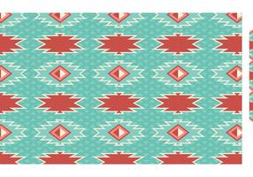 Gratis Aztec Geometrisk Seamless Vector Mönster